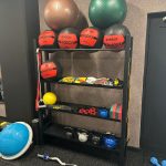 3 Katlı Kettlebell & Sağlık Topu Rack
